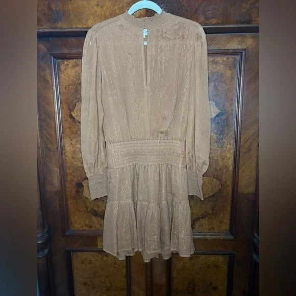 EUC A.L.C.- Silvie Smocked Mini Dress. Size 6